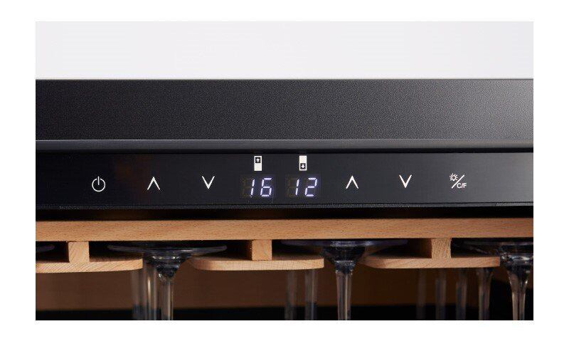 deviceSTYLE 125本収納タイプ ツインルームワインセラー Angelshare L7「延長保証加入可」