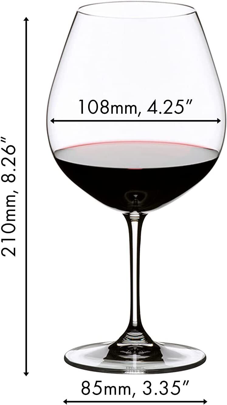 RIEDEL リーデル 赤ワイン グラス ペアセット ヴィノム ピノ・ノワール(ブルゴーニュ) 700ml 6416/07