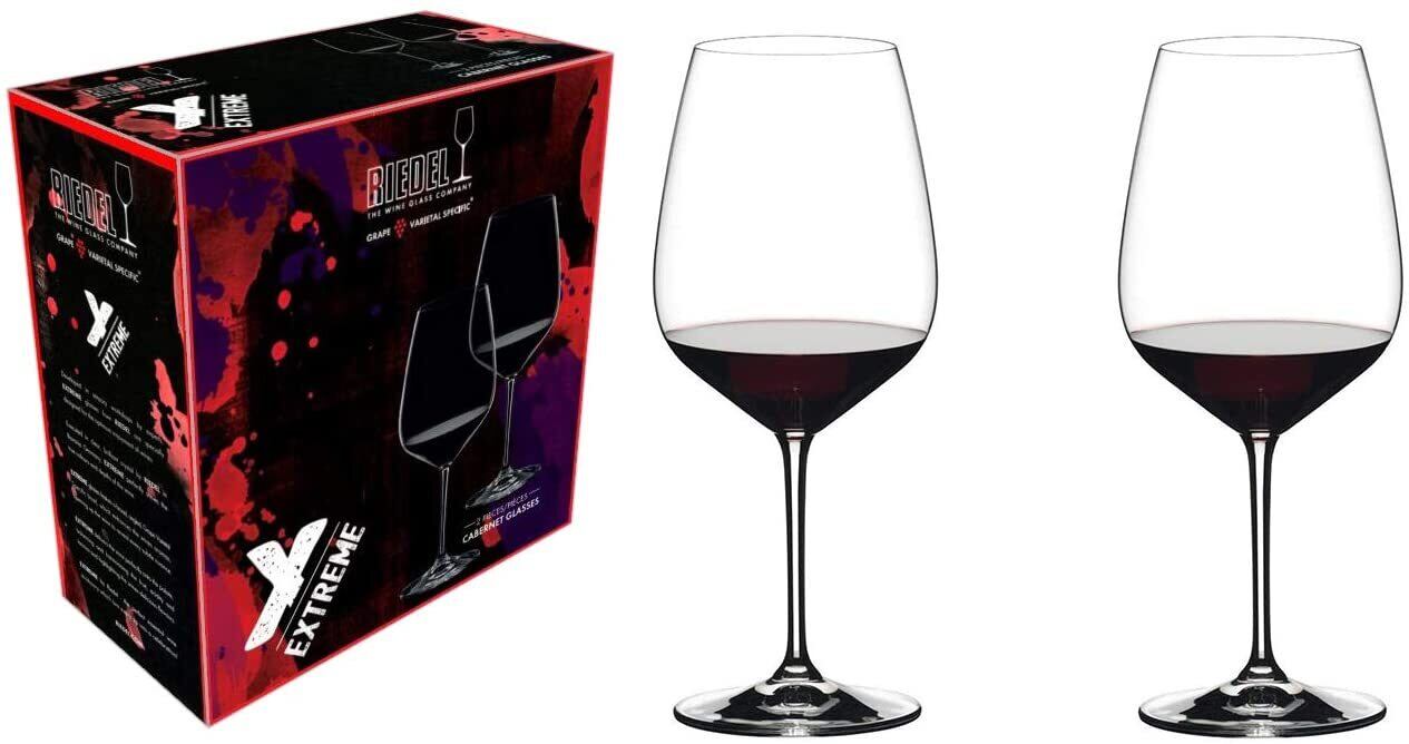 RIEDEL リーデル 赤ワイン グラス ペアセット エクストリーム カベルネ 800ml 4441/0